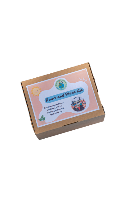 EnviroMentoring Paint and Plant DIY Kit box.