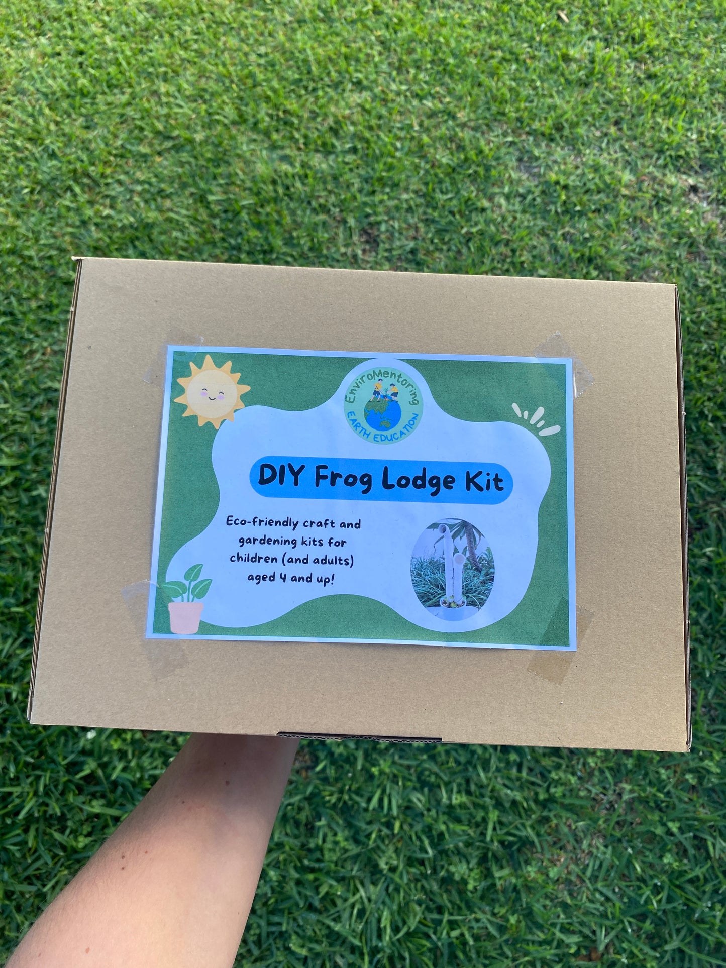 Frog Lodge DIY Kit | Kids Frog Hotel Activity